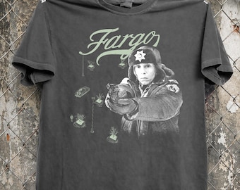 Retro Fargo Movie Shirt, Retro Frances McDormand Marge Gunderson Tshirt, Comfort Colors Crime Film Graphic Tee, Classic 90s Thriller Gift