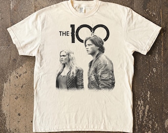 Vintage The 100 Tv Series Shirt, Clarke Griffin Bellamy Blake TV Show Merch, Retro Sci Fi Tshirt, Bellarke Fan Shirt, Movie Lover Gift