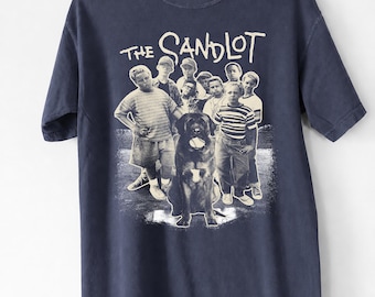 Camiseta vintage de The Sandlot, camiseta retro de películas de béisbol de los 90, camiseta clásica de películas deportivas Comfort Colors, lindo regalo de Hércules y Benny el Jet