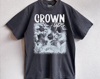 Vintage Grown Ups Movie Shirt, Retro Adam Sandler Funny Tshirt, Comfort Colors Comedy Film Merchandise, Classic 2010s Actors Fan Dad Gift