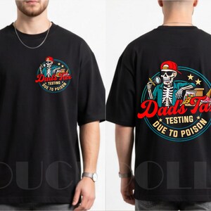 Pappas skattekontroll på grund av gift T-shirt | Skelettmekaniker Retrodesign