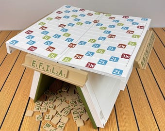 Playbook'd Crossword Board Game, Book Shape Travel Puzzle (Forgecore)
