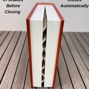 May include: A vertical orange and white object with a central opening containing white snake-like structures. The text "Place Balls in Snakes Before Closing" appears on the left, and "Platform Closes Automatically" appears on the right.