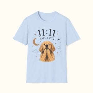 11:11 Make a Wish-tröja, present till hundälskare, t-shirt för husdjursföräldrar, 11 11-tröja, 11 11-önskan, 11 11-kläder,