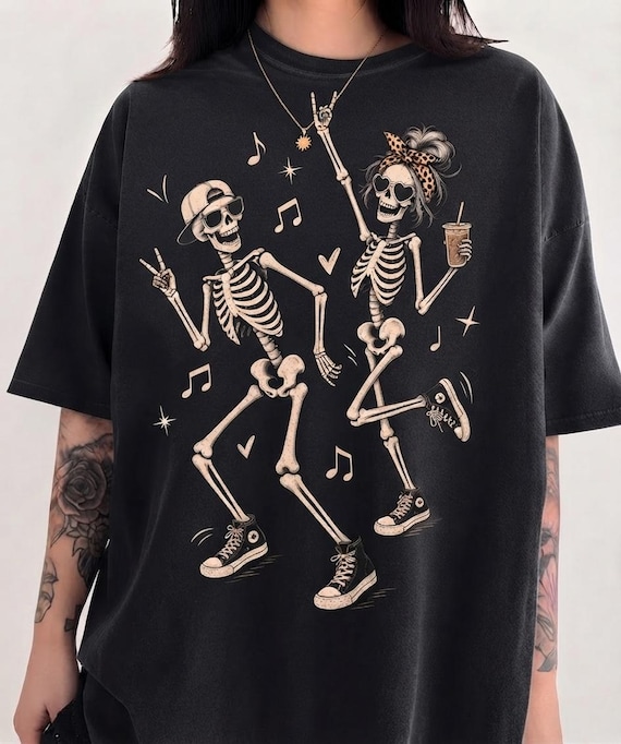 Funny Skeleton Shirt, Dark Humor Halloween Tee, Sarcastic Gothic Shirt, Spooky Skeleton Gift, Vintage Halloween T-Shirt