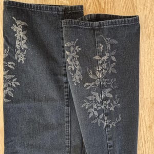 Bleached Jeans - Etsy