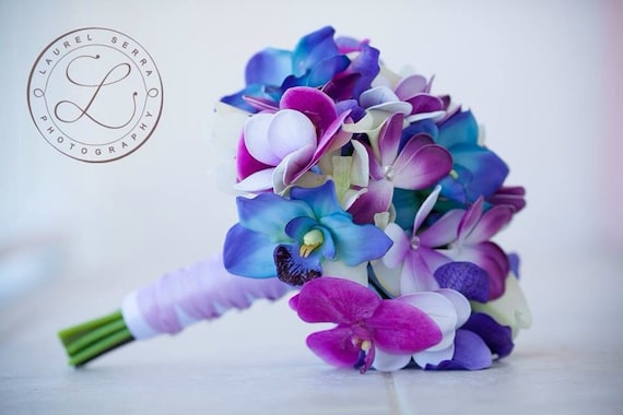 NUOVO Viola finali Artificiale Fiore Vaso sospeso pronto da appendere Giardino