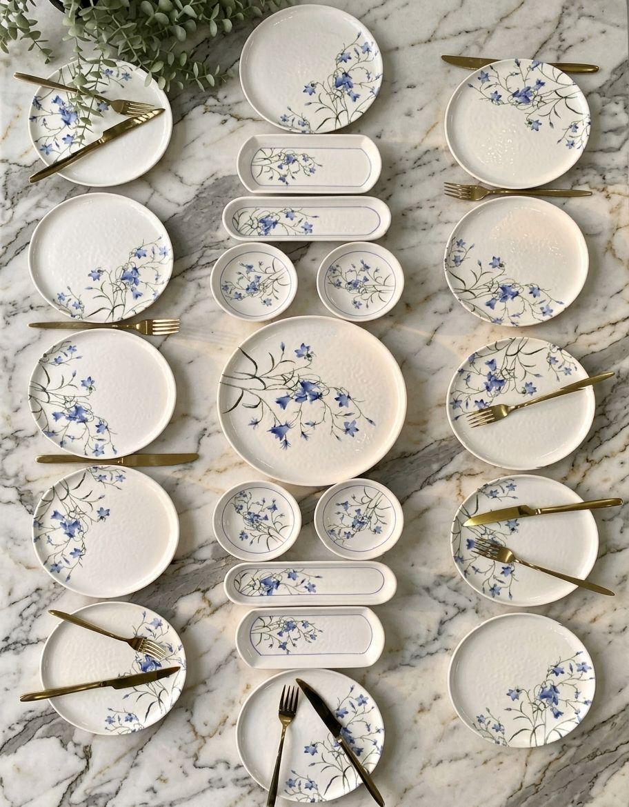 12 person dinnerware set