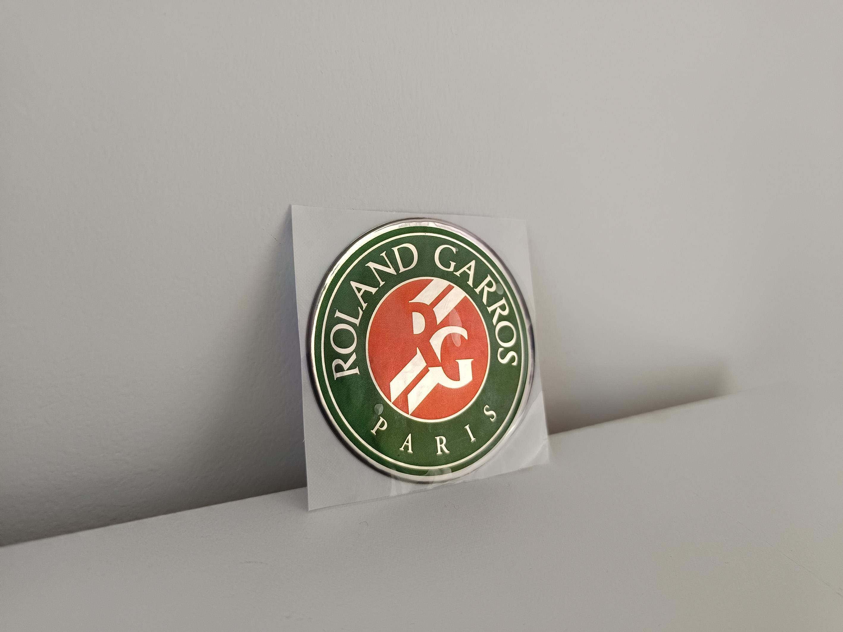 Roland Garros Logo - Emblem Badge Sticker Decal for Peugeot 106, 206 ...