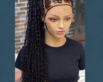 Handmade Cornrow Braided Wig
