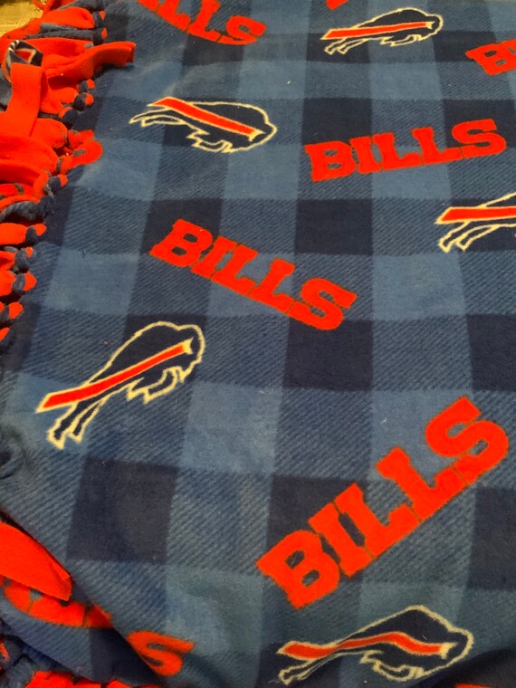 Large Fleece Buffalo Bills Blanket Etsy