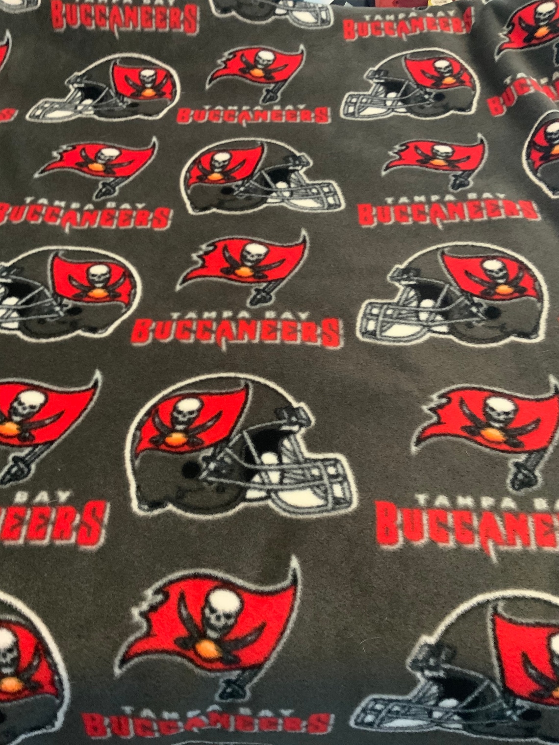 Tampa Bay Buccaneers Fleece Blanket Etsy