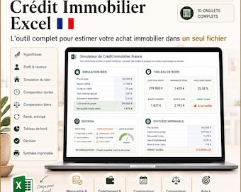 Calcolatore di mutuo in Excel: rate mensili, budget di acquisto e rapporto debito/reddito