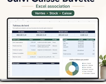 Gestione cassa/chiosco di ristoro per eventi, Excel per associazioni, vendite, inventario, volontari, spese, cassiere di società sportive