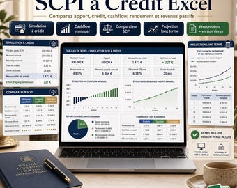 Simulatore SCPI con credito in Excel: flusso di cassa, rendimento e proiezione