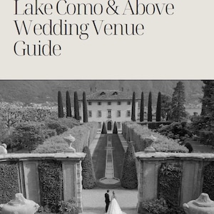 Lake Como Wedding Venues Guide