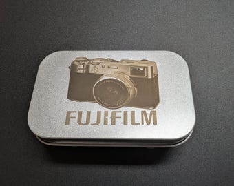 Custom x100vi tin battery & SD Card storage for Fujifilm NP-W126S (x100vi, x100v)