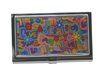 Melbourne, Flinders Street Station,, Card Holder, Metal Business Card Case, Cigarette  Case, Credit Card Case, Business Card Holder