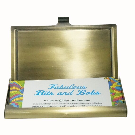 Buy Melbourne, Flinders Street Station,, Card Holder, Metal Business Card  Case, Cigarette Case, Credit Card Case, Business Card Holder Online in  India