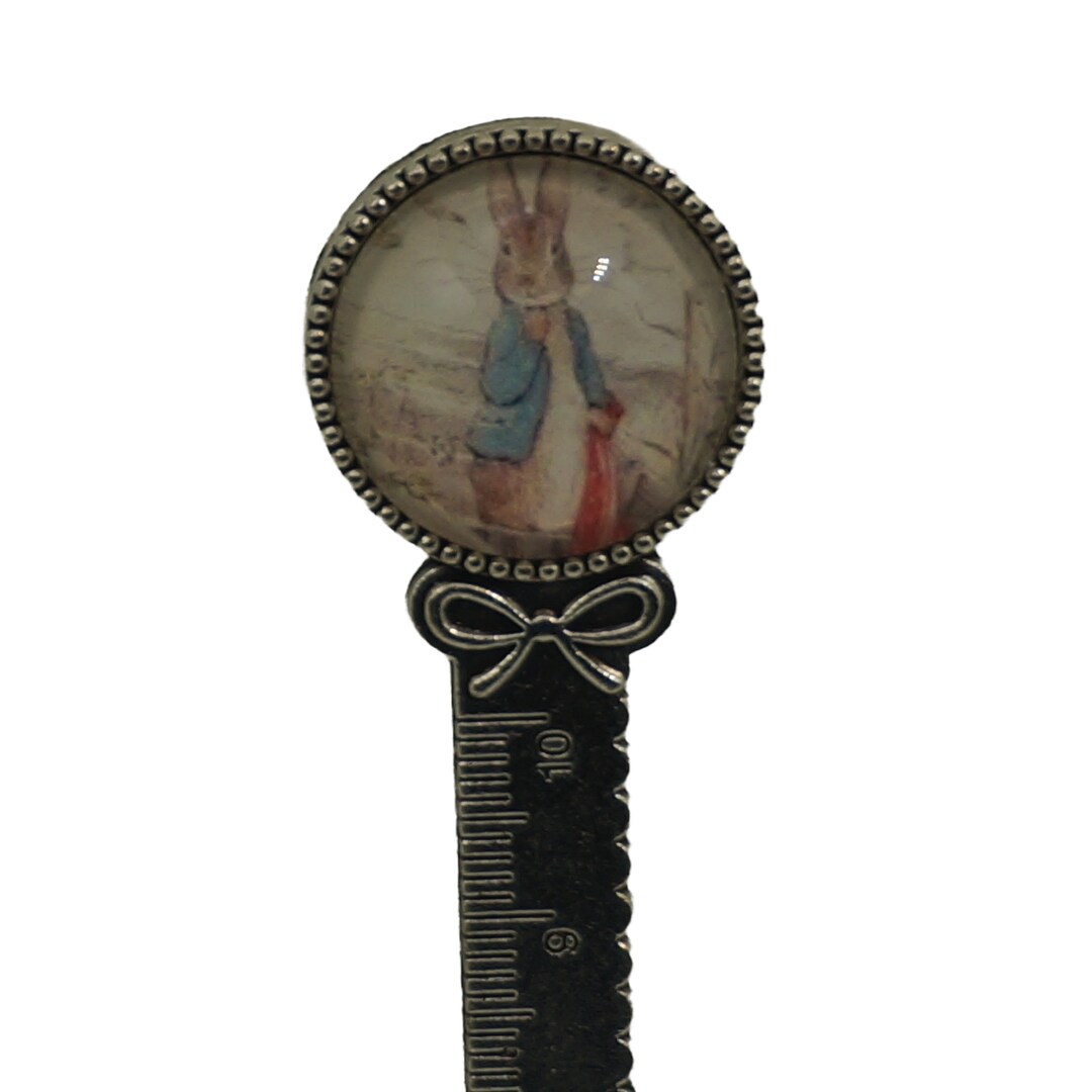 Peter Rabbit, Beatrix Potter, Antique Silver Bookmark With Ruler 20mm ...