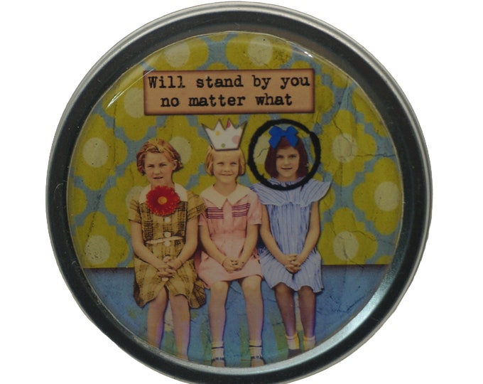 Round Storage Tin Trinket Box Gift Tin Keepsake Box Gift Box Jewellery Box Bits and Bobs Tin Best Mum Ever