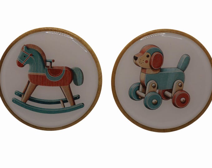 Classic Wooden Toys Nursery Wall Hooks, Wooden Wall Hooks, Coat Hooks, Wall Art, Wall Decor