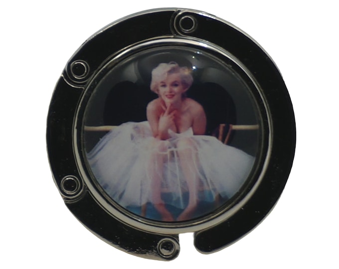 Marilyn Monroe, Purse Hook, Bag Holder, Table Top Bag Hanger