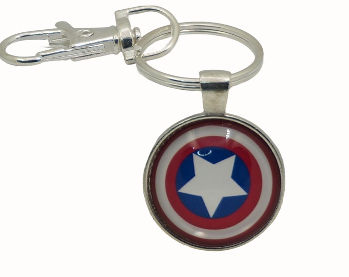 Captain Marvel, Bag Charm, Keyring, Keyring Charm