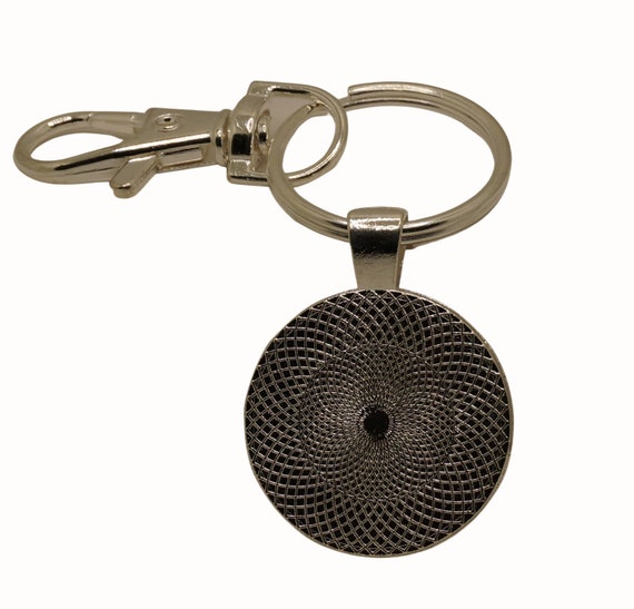 Portachiavi A Cuore Nero Con Cinturino - Portachiavi Borsa In Finta Pelle - Accessorio Donna