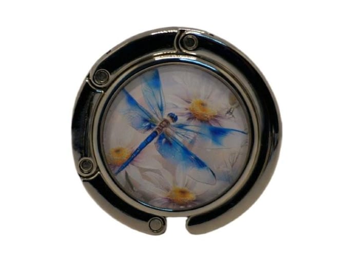 Dragonfly, Purse Holder, Purse Hook, Bag Holder, Table Top Bag Hanger