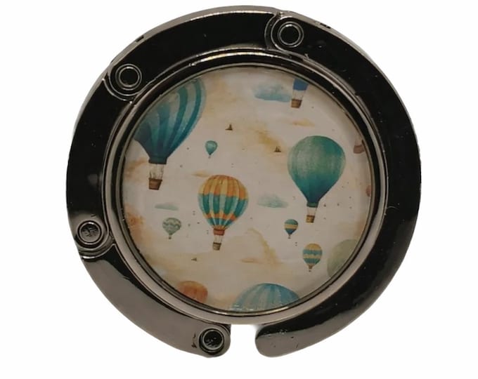 Hot Air Balloons, Purse Hook, Bag Holder, Table Top Bag Hanger