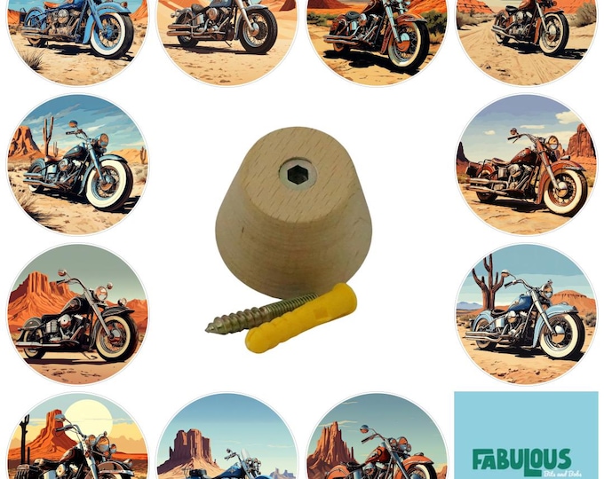 Motor Bikes, Motorcycles Wall Hooks,  Wall Art