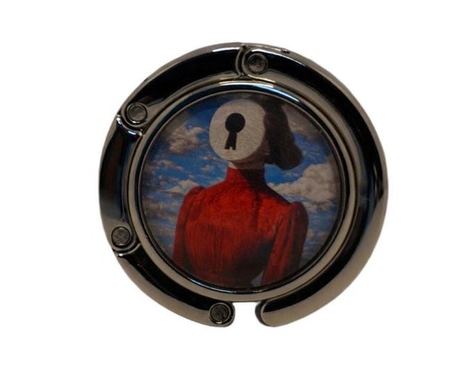Surrealism Art, Purse Holder, Purse Hook, Bag Holder, Table Top Bag Hanger