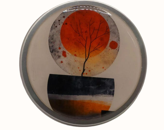 Zen Art: 100ml Round Screw Top Tin