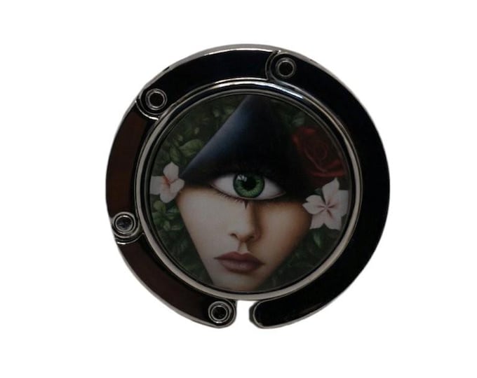 Surrealism Art, Purse Holder, Purse Hook, Bag Holder, Table Top Bag Hanger