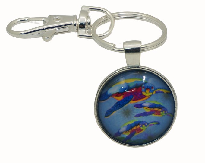 Turtle, Turtles,  Bag Charm, Keyring, Keyring Charm