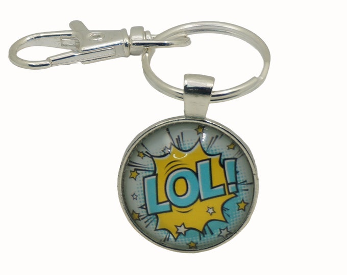 LOL, Bag Charm, Keyring, Keyring Charm