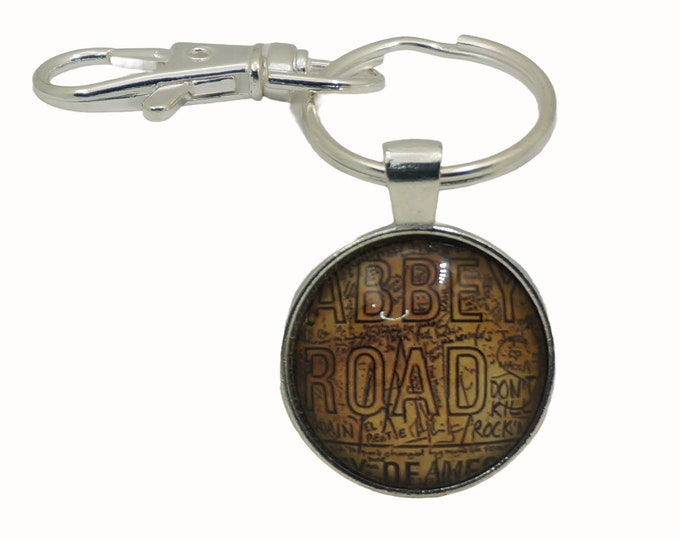 Abbey Road, Bag Charm, Keyring, Keyring Charm