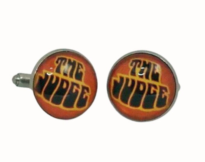 Stainless Steel Cufflinks Accessories 1.8cm Glass The Judge Pontiac GTO