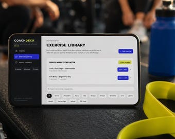 Aplikacja Trenera Personalnego | Planer Treningu | Oprogramowanie do Zarządzania Klientami | Zakup Jednorazowy