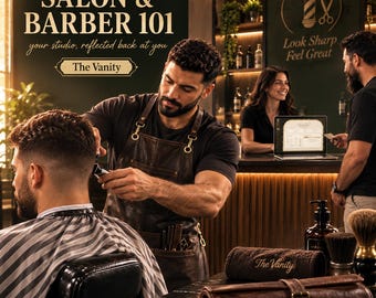 Narzędzie do zarządzania klientami Barber 101 | Planer rezerwacji w salonie | System śledzenia receptur kolorystycznych i ponownego umawiania wizyt