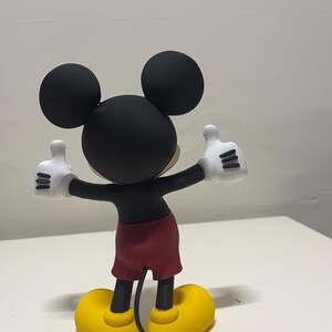 Mickey Mouse 3D Printed Figure, Disney Inspired Collectible Statue, Cartoon Character Decor, Mickey Mouse Gift, Fan Art Display Model image 7
