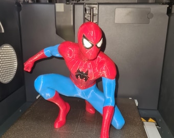 Hero Inspired Action Figure Decor – 3D Printed Collectible Display Statue