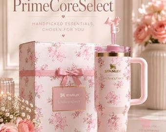 Stanley x LoveShackFancy Ribbon Rose 40oz Quencher Tumbler – Limited Edition
