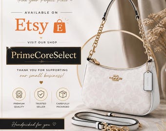 Coach white Teri Shoulder Bag in Signature Canvas