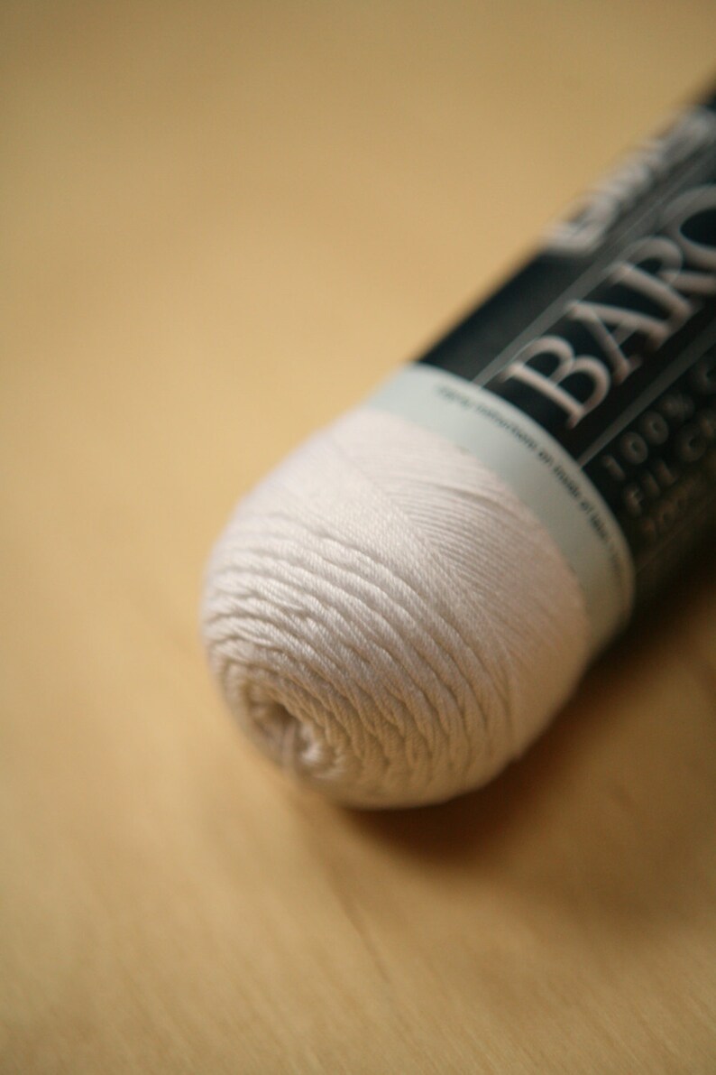 Tatting Thread White DMC Baroque Crochet Thread Size 10 Etsy