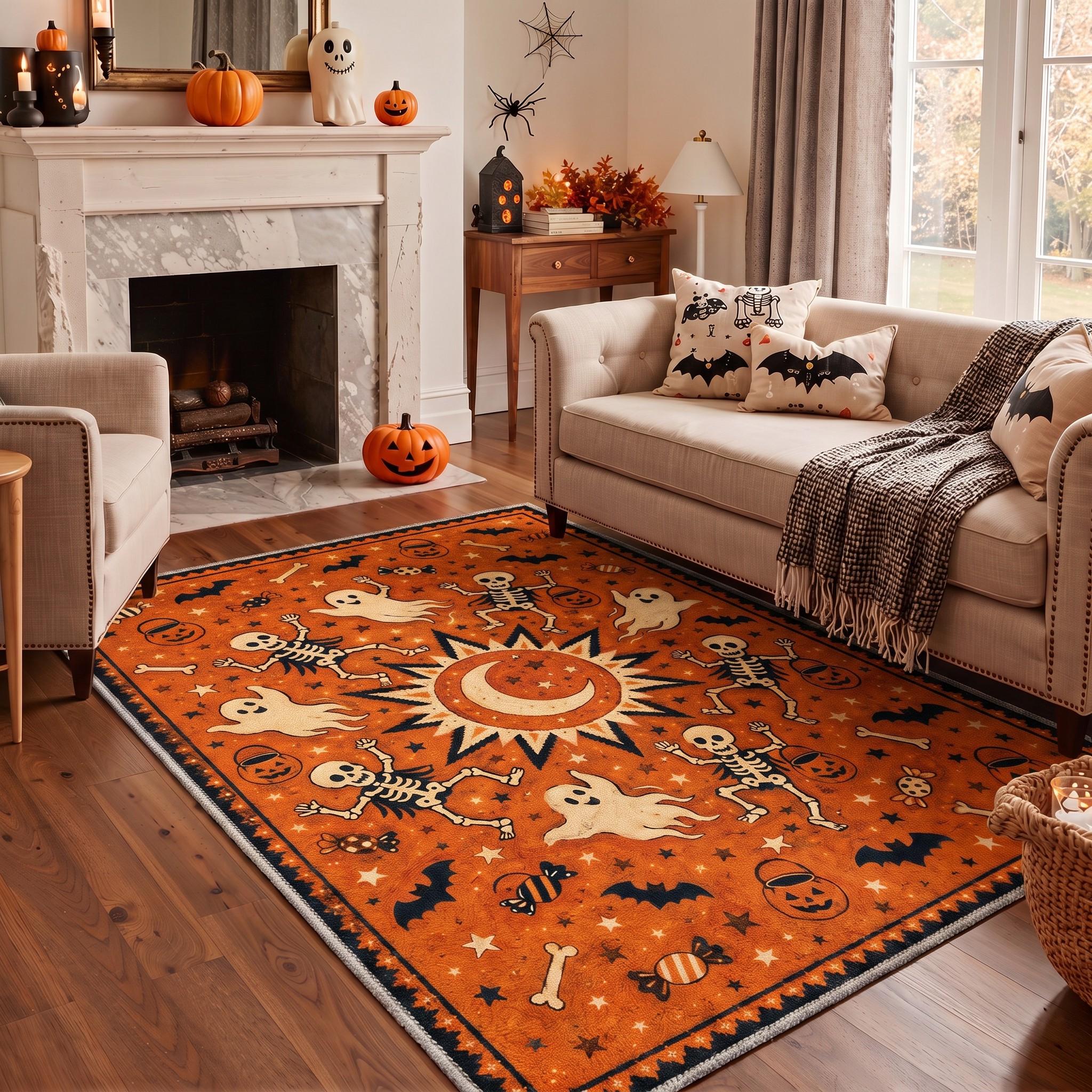 Vintage Holiday Rug - Etsy