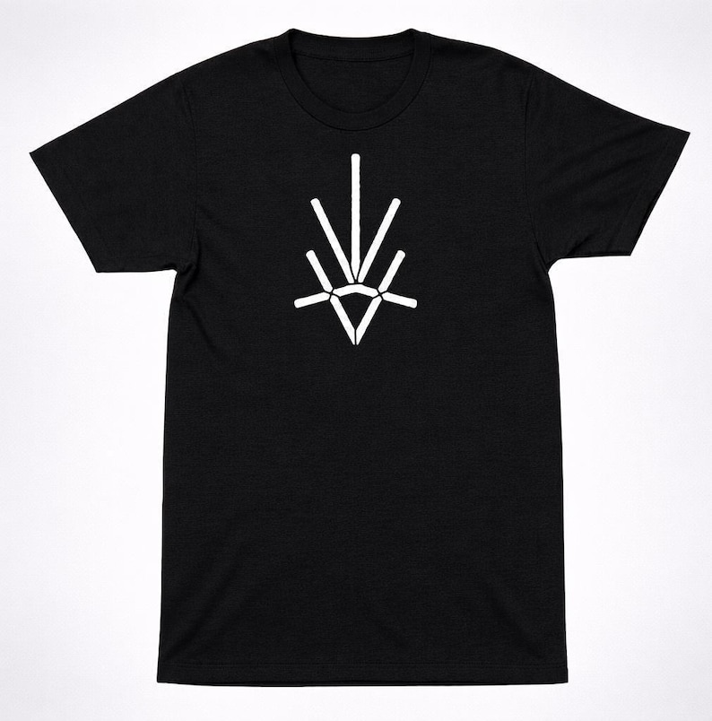 Das Amity Affillion TAA Skeleton Hand Tee: Minimales Icon Design, Metalcore Band Shirt | Unisex Fit, Alltagskleidung | Dunkle Themen Bild 1