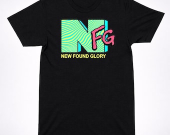 Neu gefunden Glory MTV NFG Retro Vintage Tee: Pop Punk Band Shirt, Baumwolle (Unisex Fit, 1990s eingeboren)