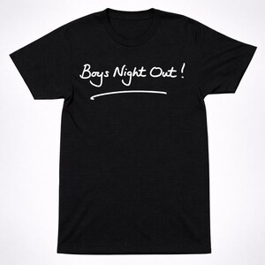 Camiseta de noche de chicos: Banda emo post-hardcore - Camiseta gráfica negra